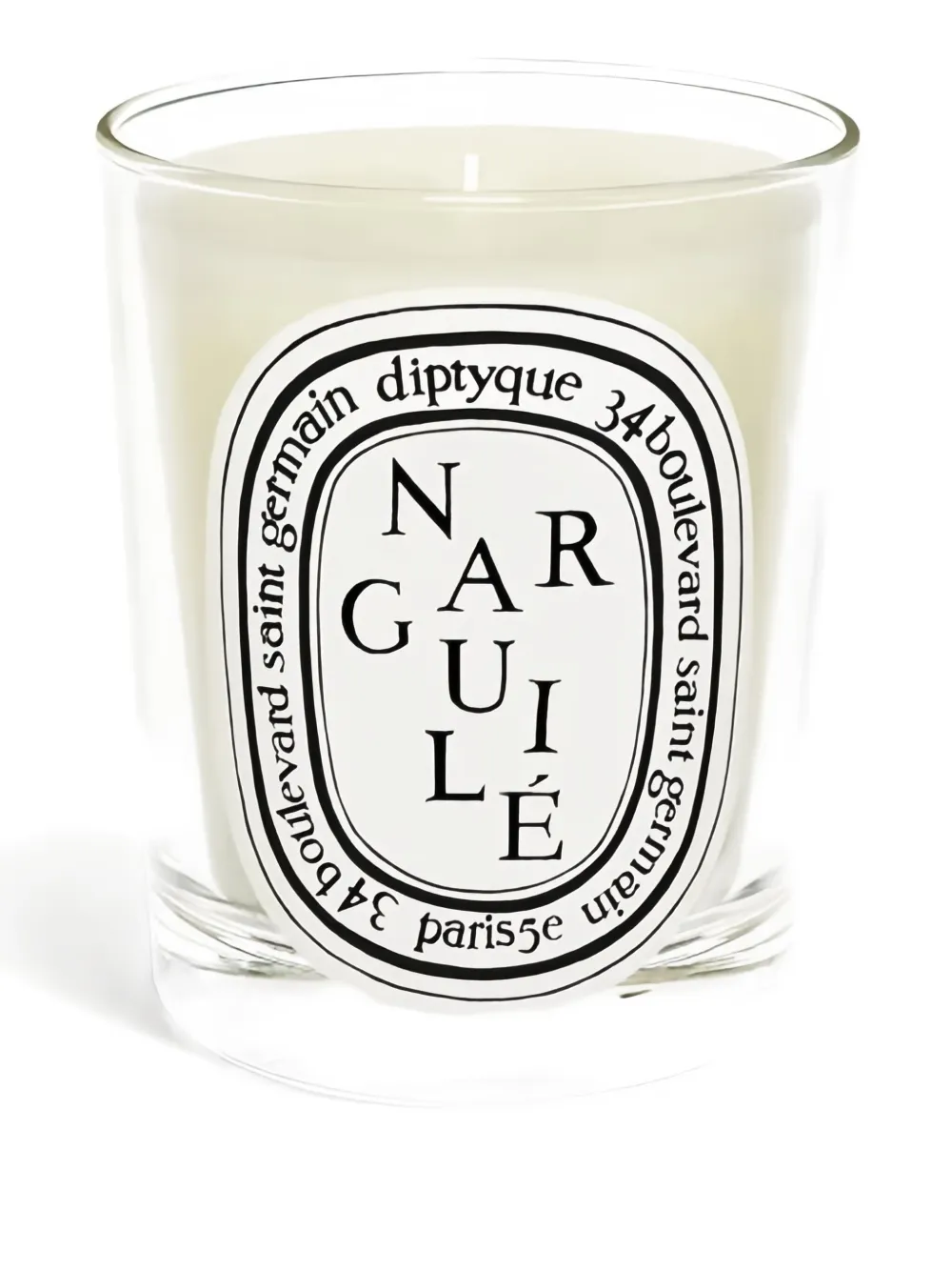 Diptyque Narguilé classic-model candle (190g) - ホワイト