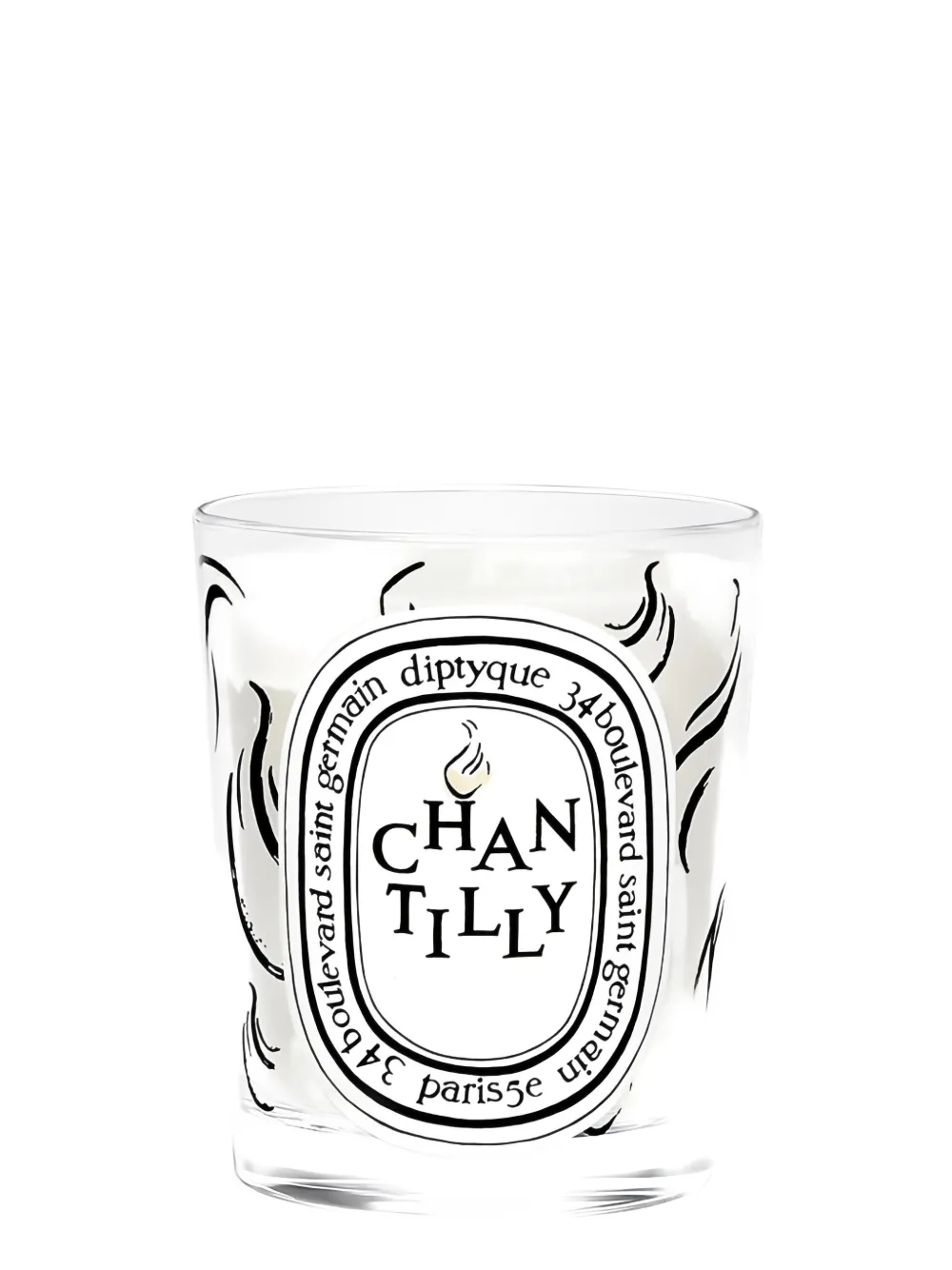 Diptyque Limited Edition Chantilly candle (190gr) - Wit