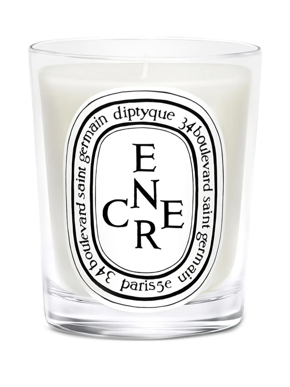 Diptyque ink classic-model candle (190g) - Bianco