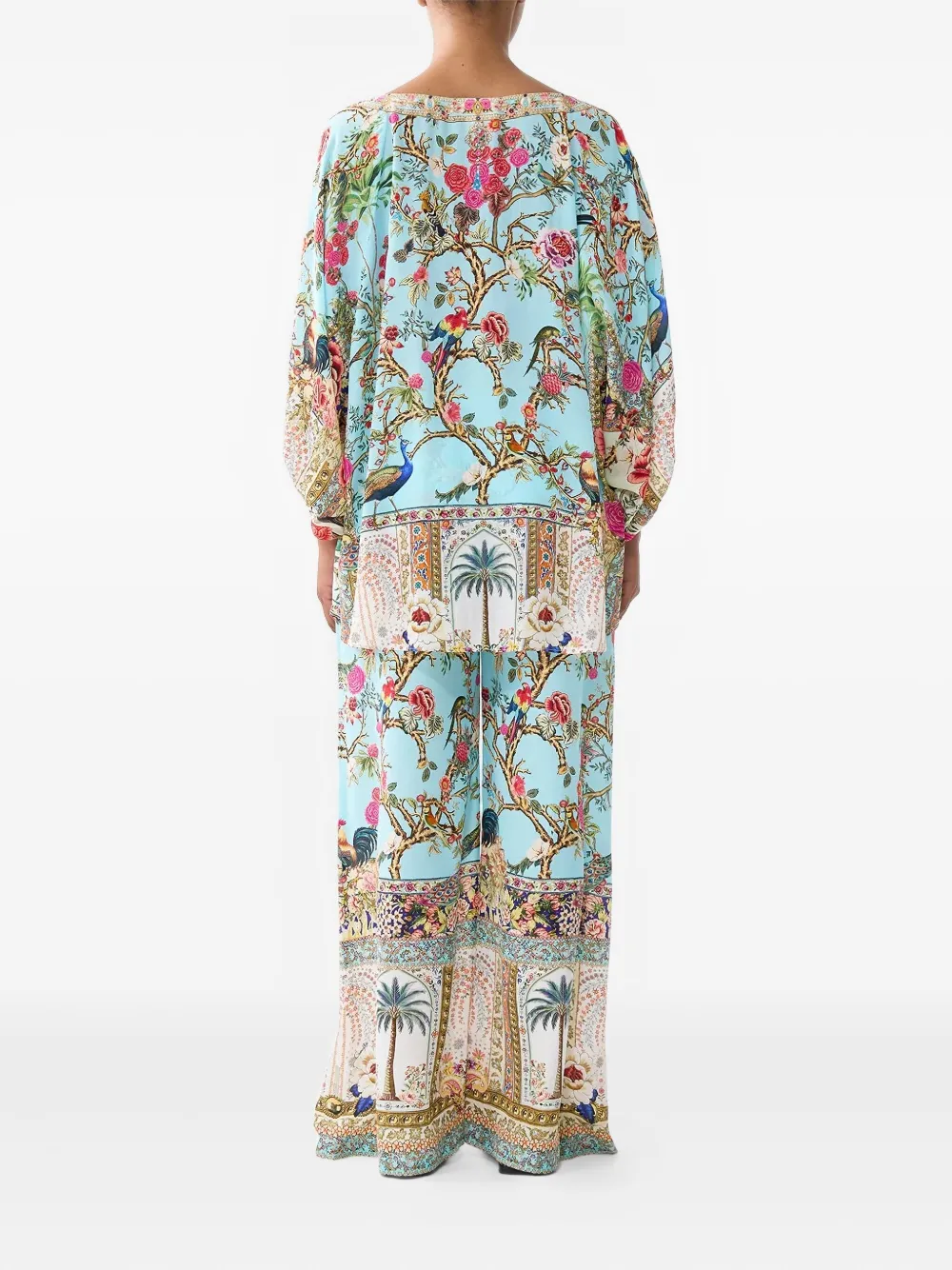 Camilla Sultans And Queens Drawstring-fastening Trousers In Multi