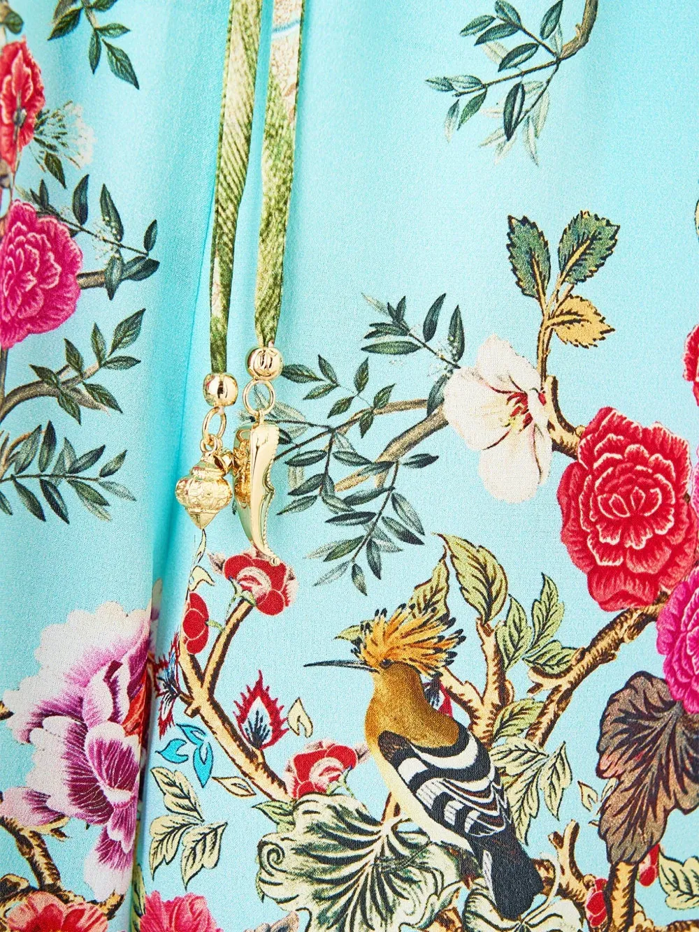 Camilla Sultans And Queens Drawstring-fastening Trousers In Multi