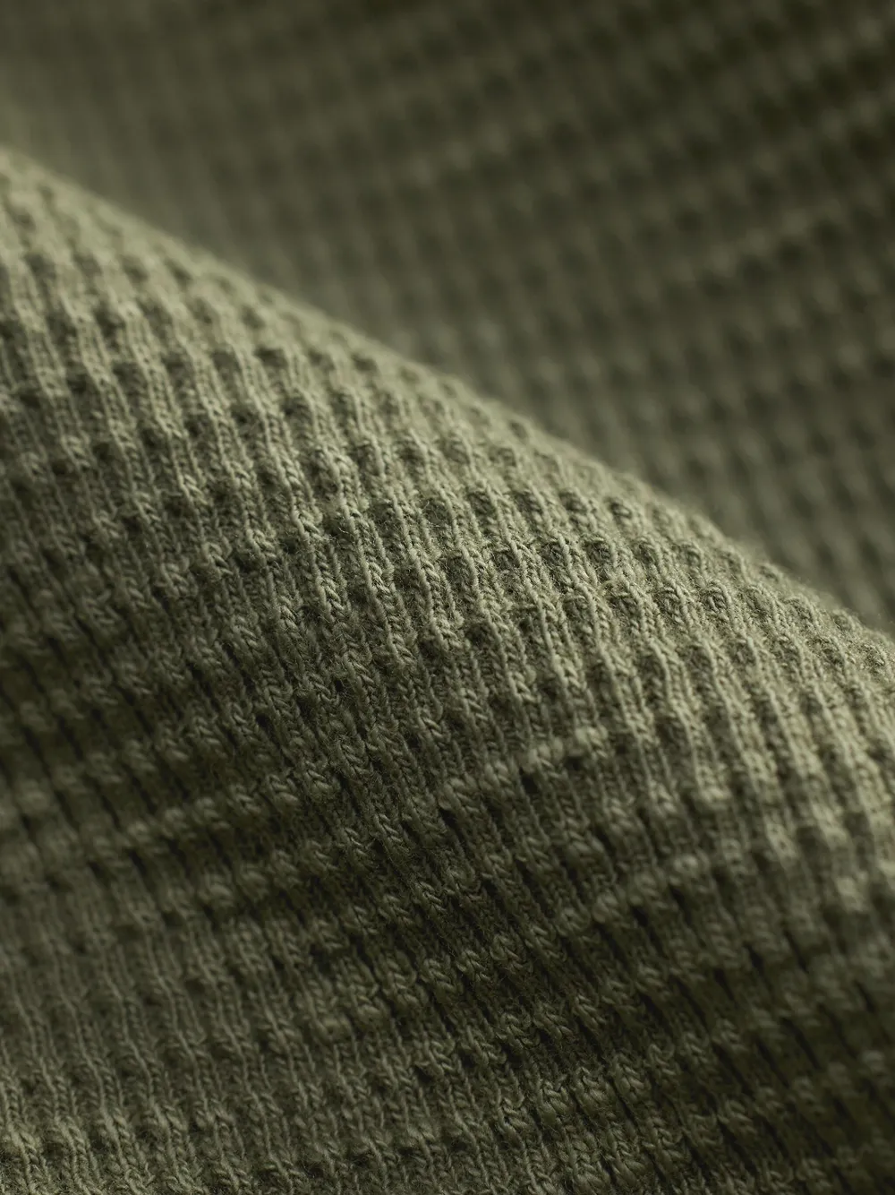 Ralph Lauren RRL Gebreid T-shirt met Henley-hals Groen