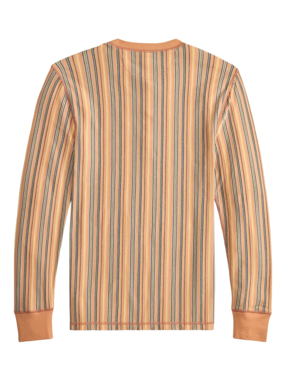 Ralph Lauren RRL Gestreept T-shirt met lange mouwen Oranje
