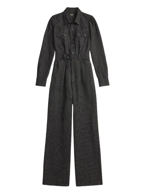 Ralph Lauren RRL ベルテッド ジャンプスーツ | ブラック | FARFETCH JP