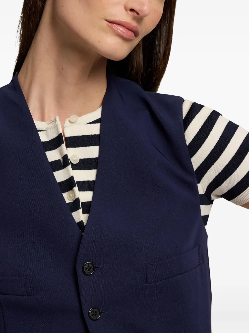 Ralph Lauren Collection Jaiden gilet Blauw