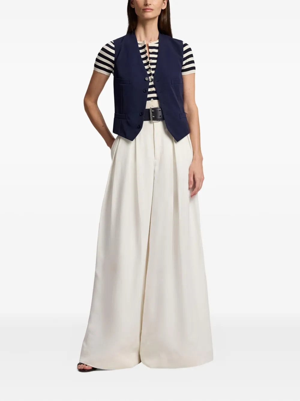 Ralph Lauren Collection Jaiden gilet Blauw