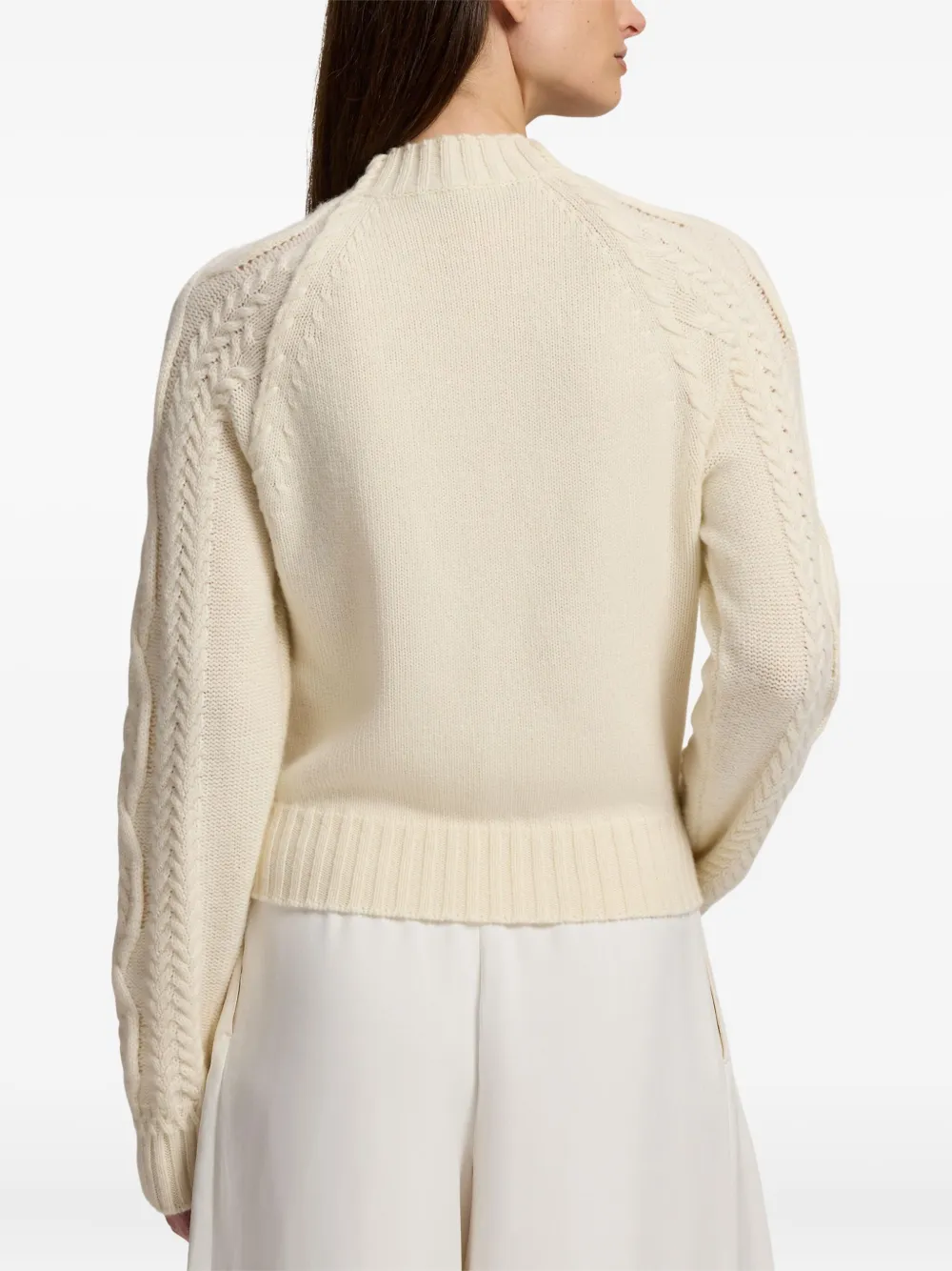 Ralph Lauren Collection Kabelgebreide trui Beige