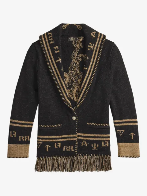 Ralph Lauren RRL cárdigan con flecos