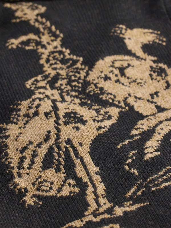 Ralph Lauren RRL フリンジ カーディガン | ブラック | FARFETCH JP