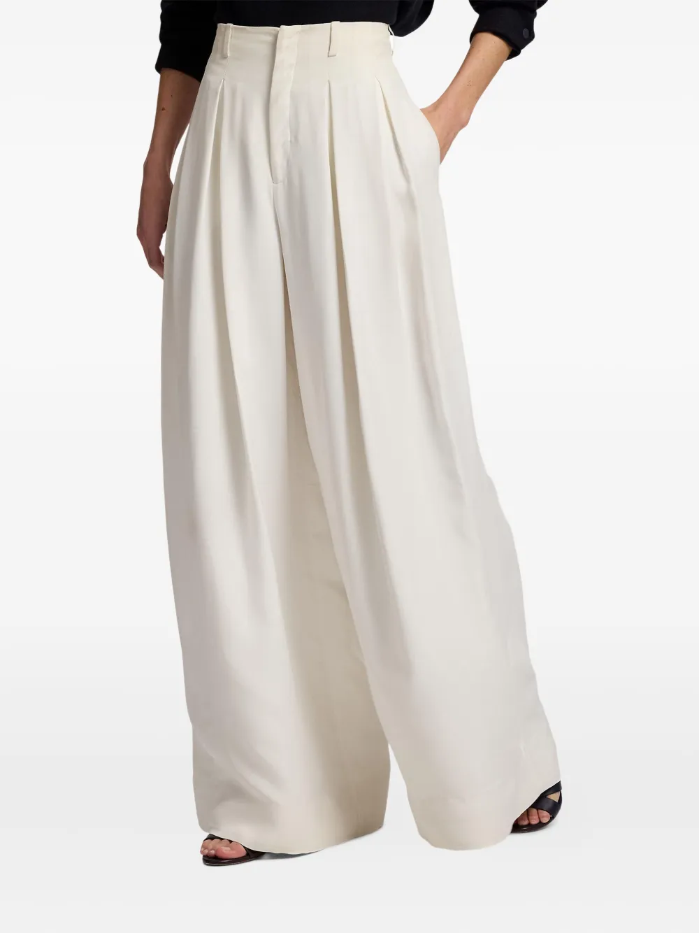 Ralph Lauren Collection Greer cady broek Beige