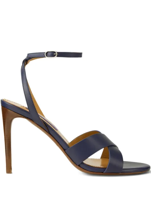 Ralph Lauren Collection Cleary criss-cross leather sandals