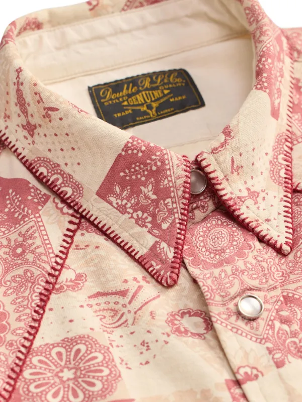 Ralph Lauren RRL ペイズリー シャツ | ニュートラル | FARFETCH JP