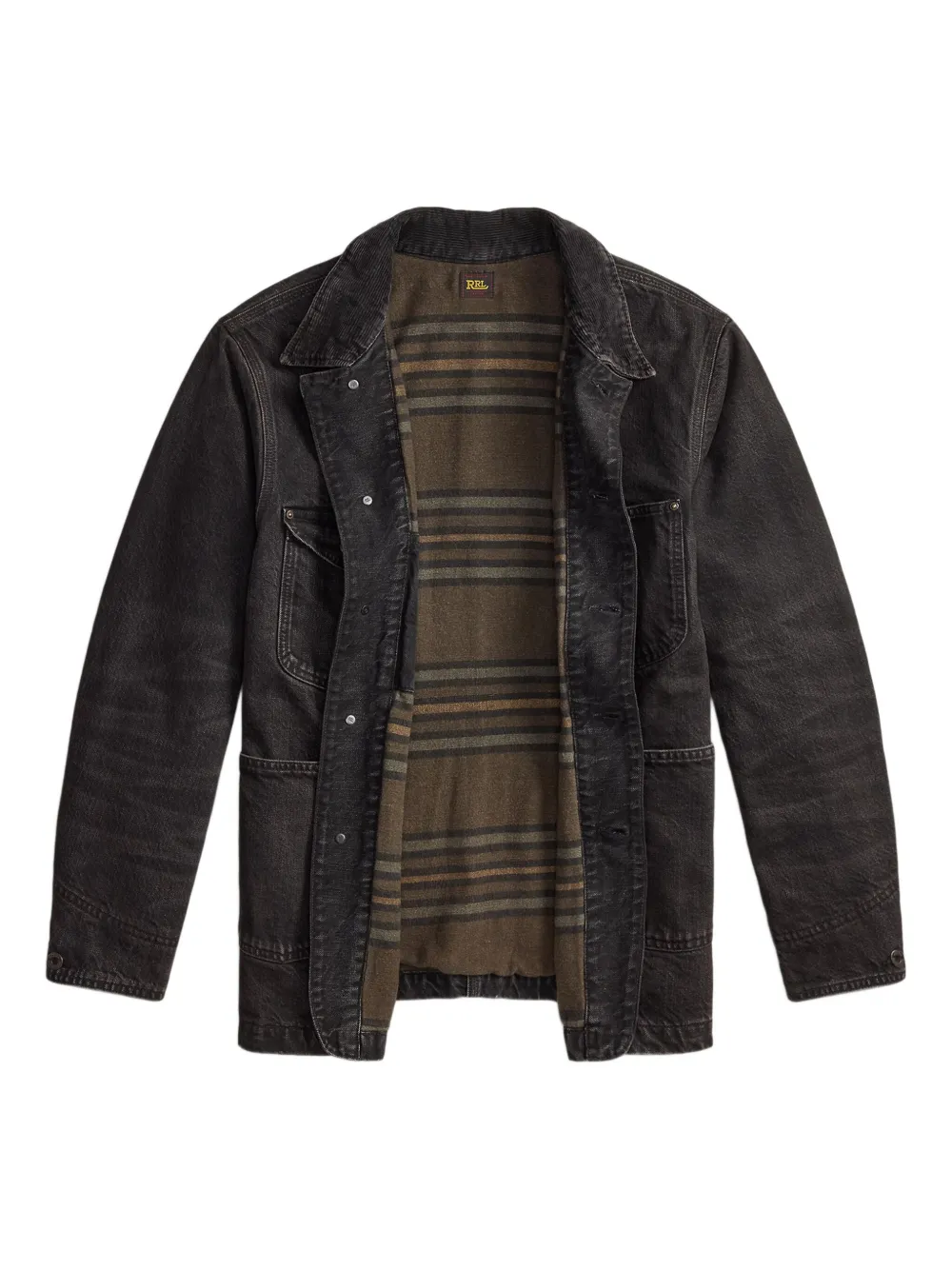 Ralph Lauren RRL Giacca-camicia denim - Nero