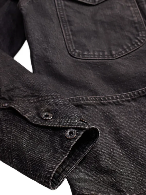 Ralph Lauren RRL デニムオーバーシャツ | ブラック | FARFETCH JP