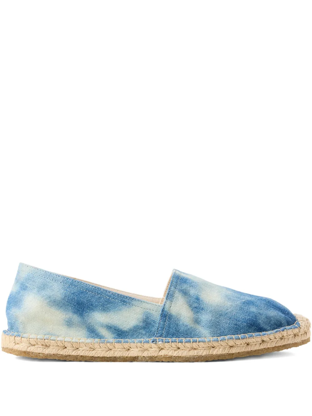 Ralph Lauren RRL Espadrilles mit Batikmuster - Blau