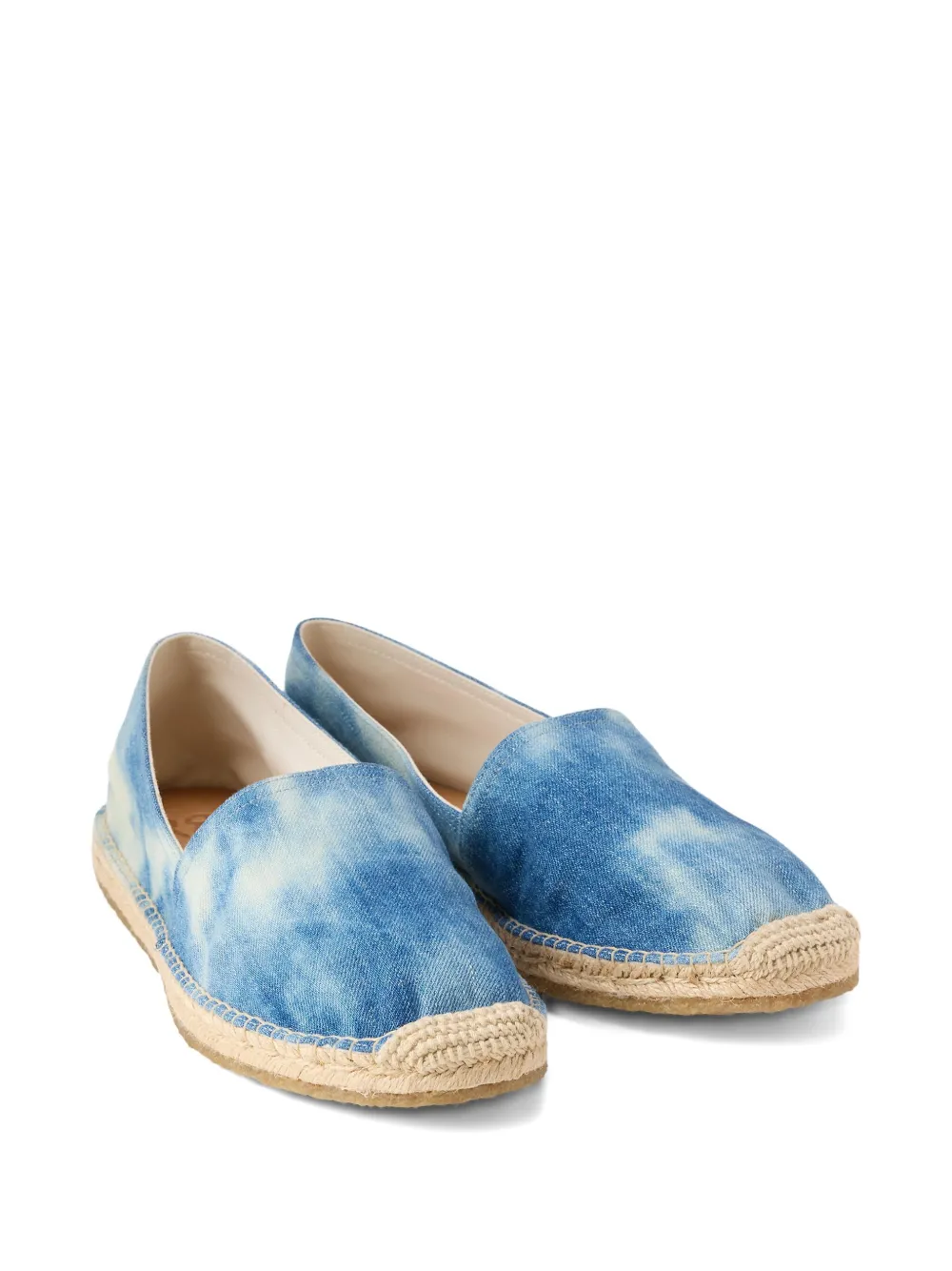 Ralph Lauren RRL Espadrilles met tie-dye print Blauw