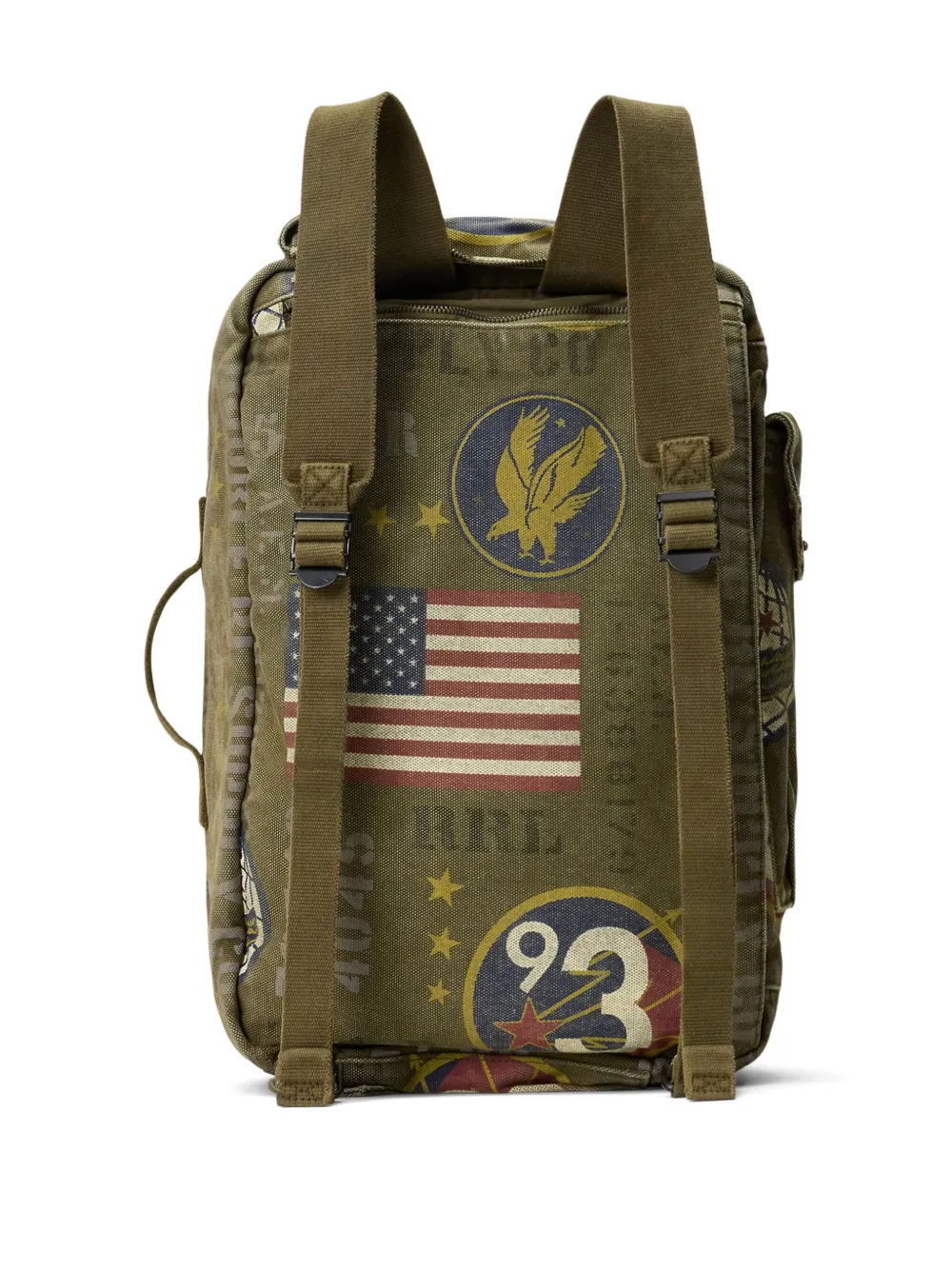  Ralph Lauren Rrl Oliver Backpack - Green 