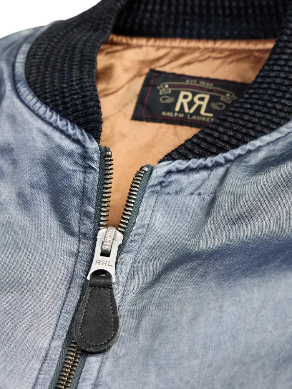 Ralph Lauren RRL エンブロイダリーボンバージャケット | ブルー