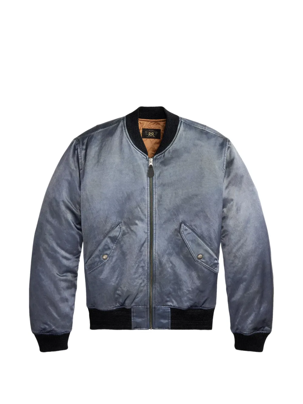 Ralph Lauren RRL Bomber con ricamo - Blu