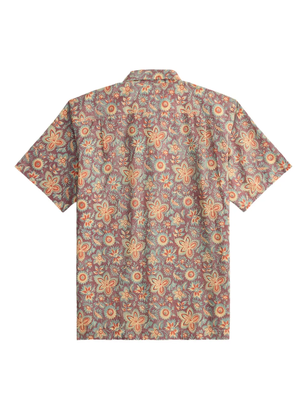 Ralph Lauren RRL floral-print short-sleeve Shirt | Blue | FARFETCH