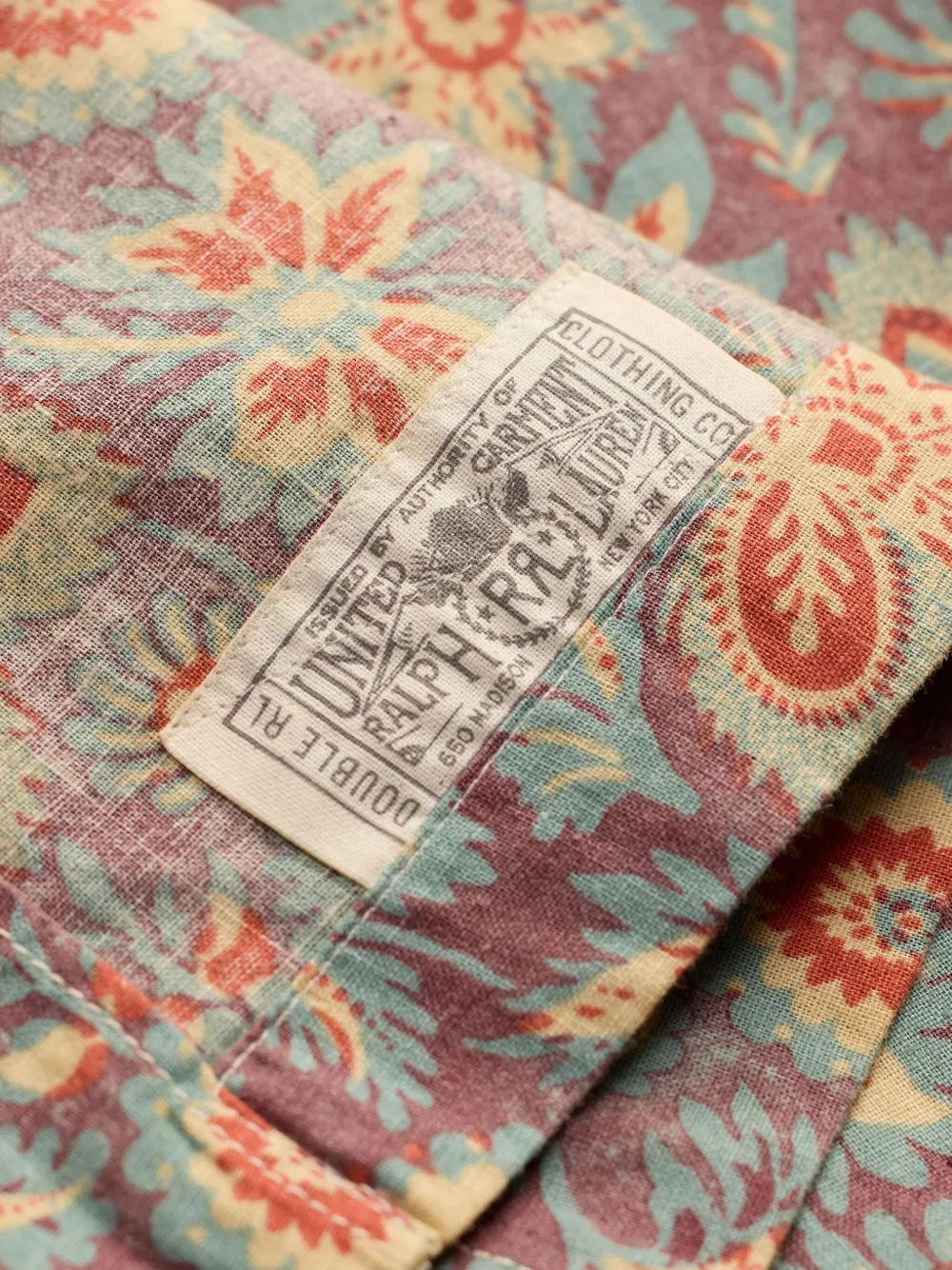 Ralph Lauren RRL Overhemd met bloemenprint Blauw