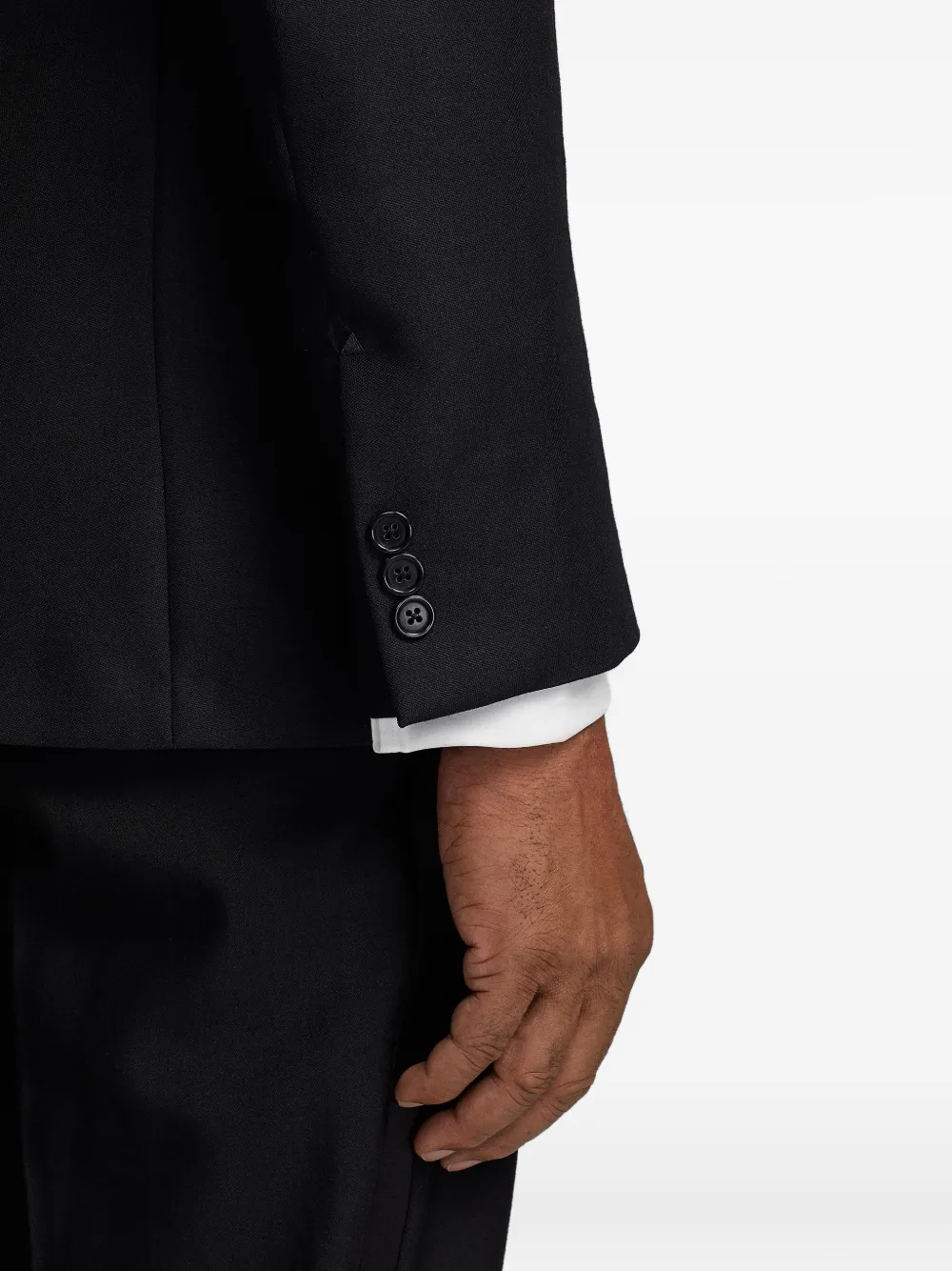Ralph Lauren RRL Blazer met puntige revers Zwart