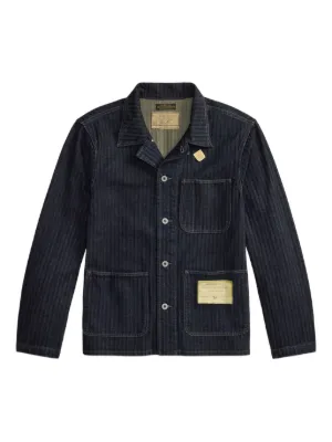 Ralph Lauren RRL スエード シャツジャケット | ブラウン | FARFETCH JP