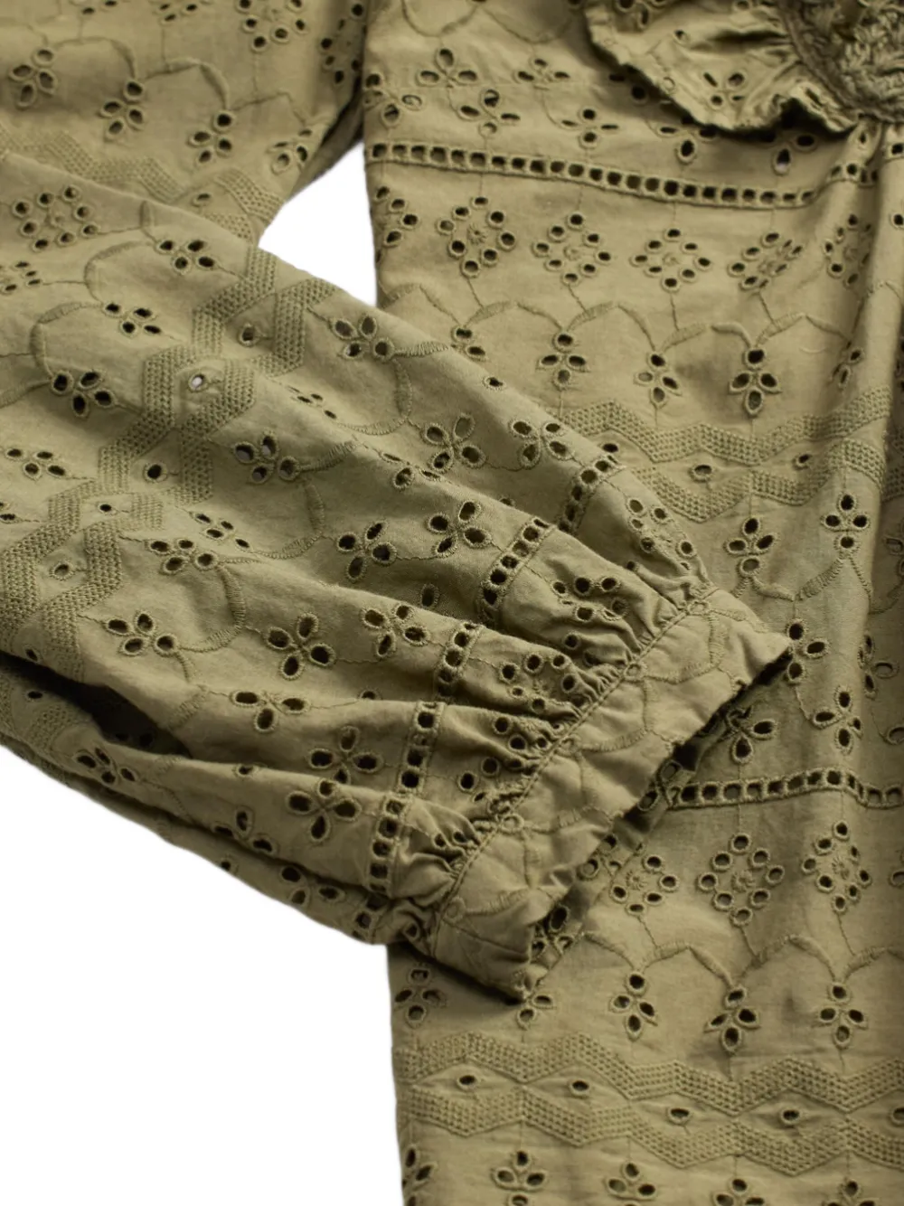Ralph Lauren RRL Shirt met ruches Groen