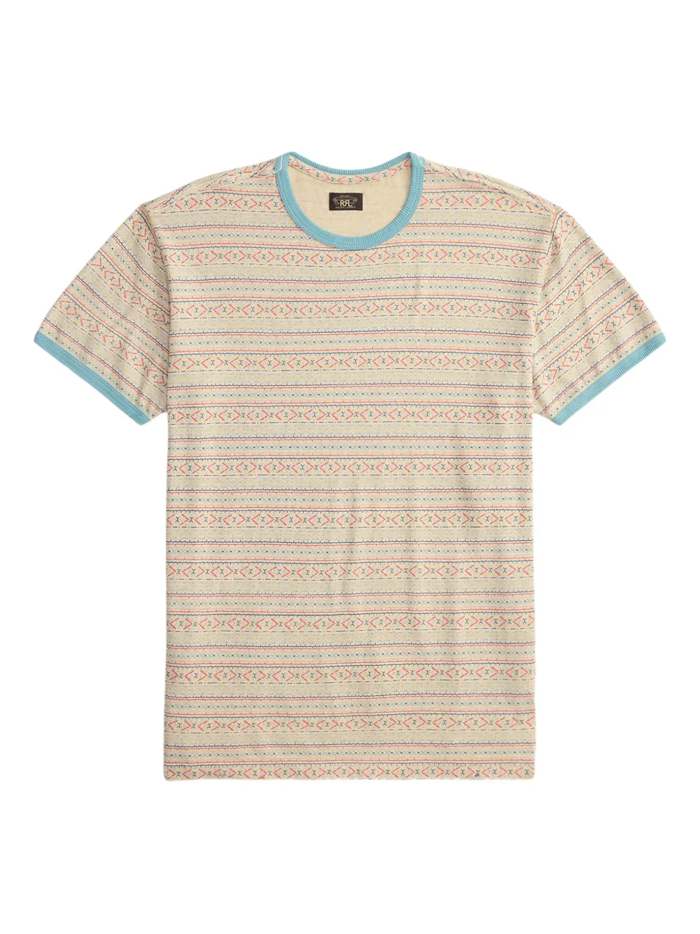 Ralph Lauren RRL T-shirt con stampa geometrica - Toni neutri