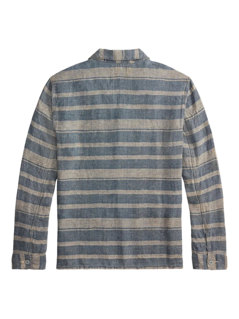 Ralph Lauren RRL Gestreept overhemd Blauw