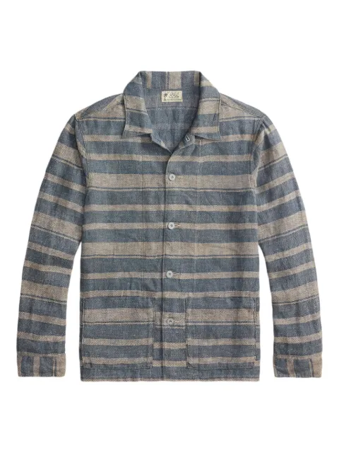 Ralph Lauren RRL long-sleeved striped shirt