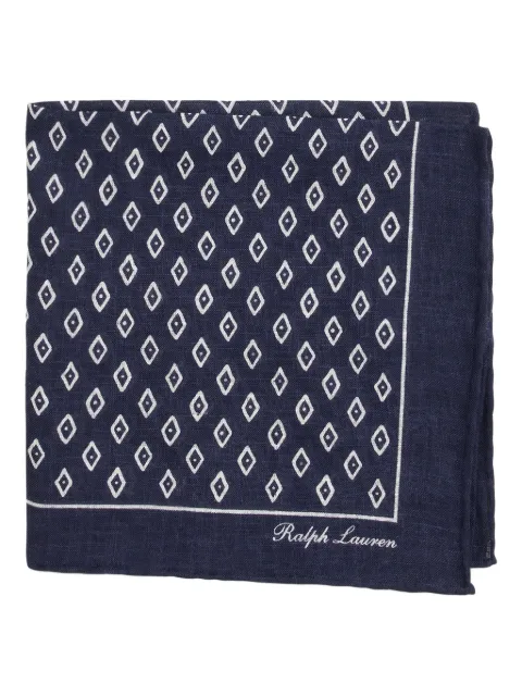 Ralph Lauren Collection mascada con estampado art déco