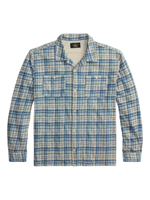 Ralph Lauren RRL Camisa xadrez mangas longas