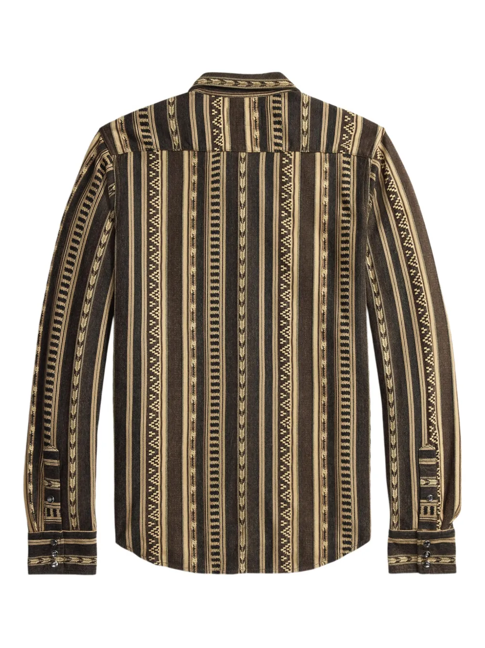 Ralph Lauren RRL Gestreept overhemd - Bruin