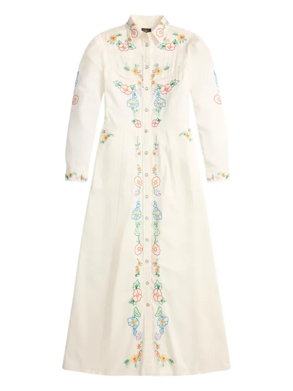 green emerald velvet dress Ralph Lauren Floral Embroidery Tulle Dress