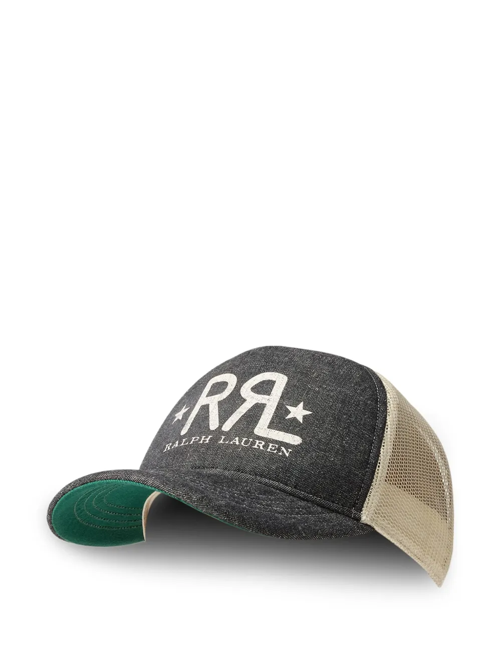 Ralph Lauren RRL Cappello da baseball con logo - Nero