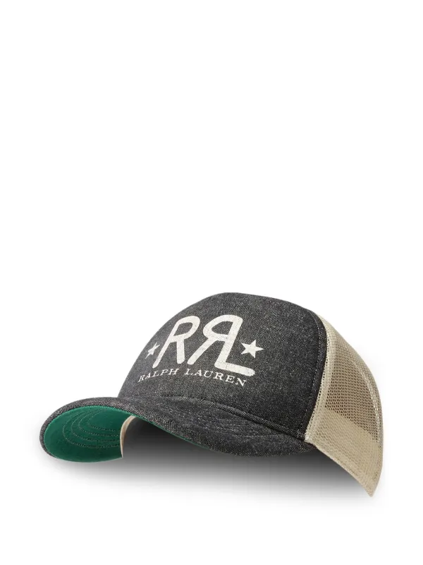 RRL メッシュキャップ　即時発送 Ralph Lauren RRL メッシュ キャップ | ブラック | FARFETCH JP