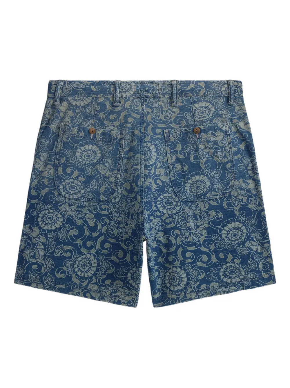 Ralph Lauren RRL Shorts met print Blauw