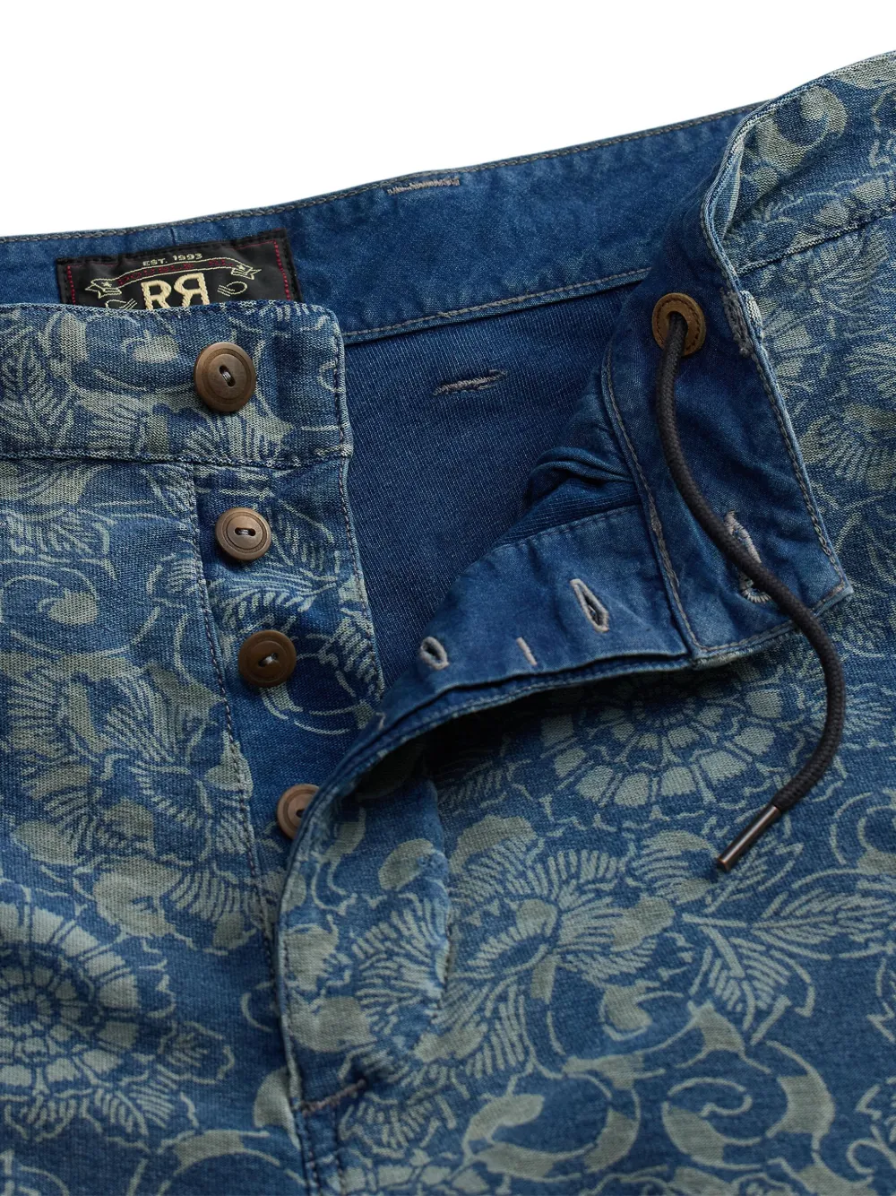 Ralph Lauren RRL Shorts met print Blauw
