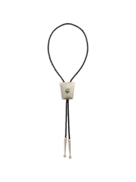 Ralph Lauren RRL braided leather bolo tie