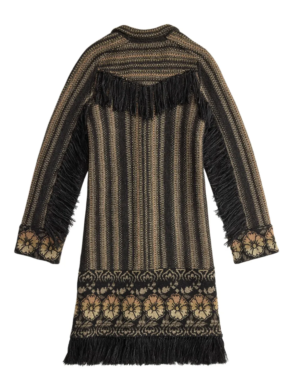 Ralph Lauren RRL Jas met franje Zwart