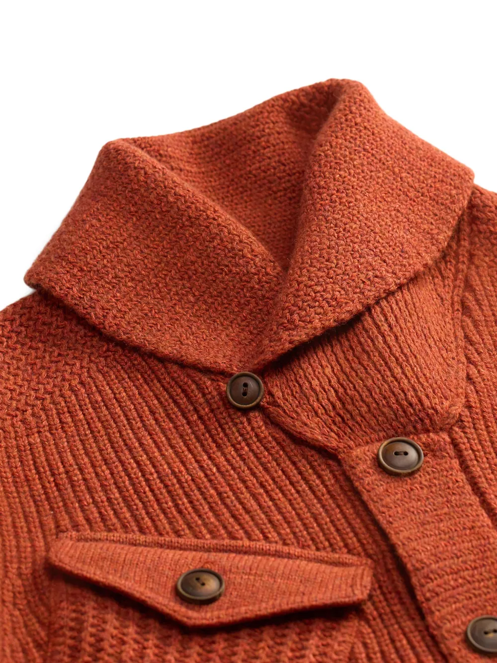 Ralph Lauren RRL Vest met zak met knopen Oranje