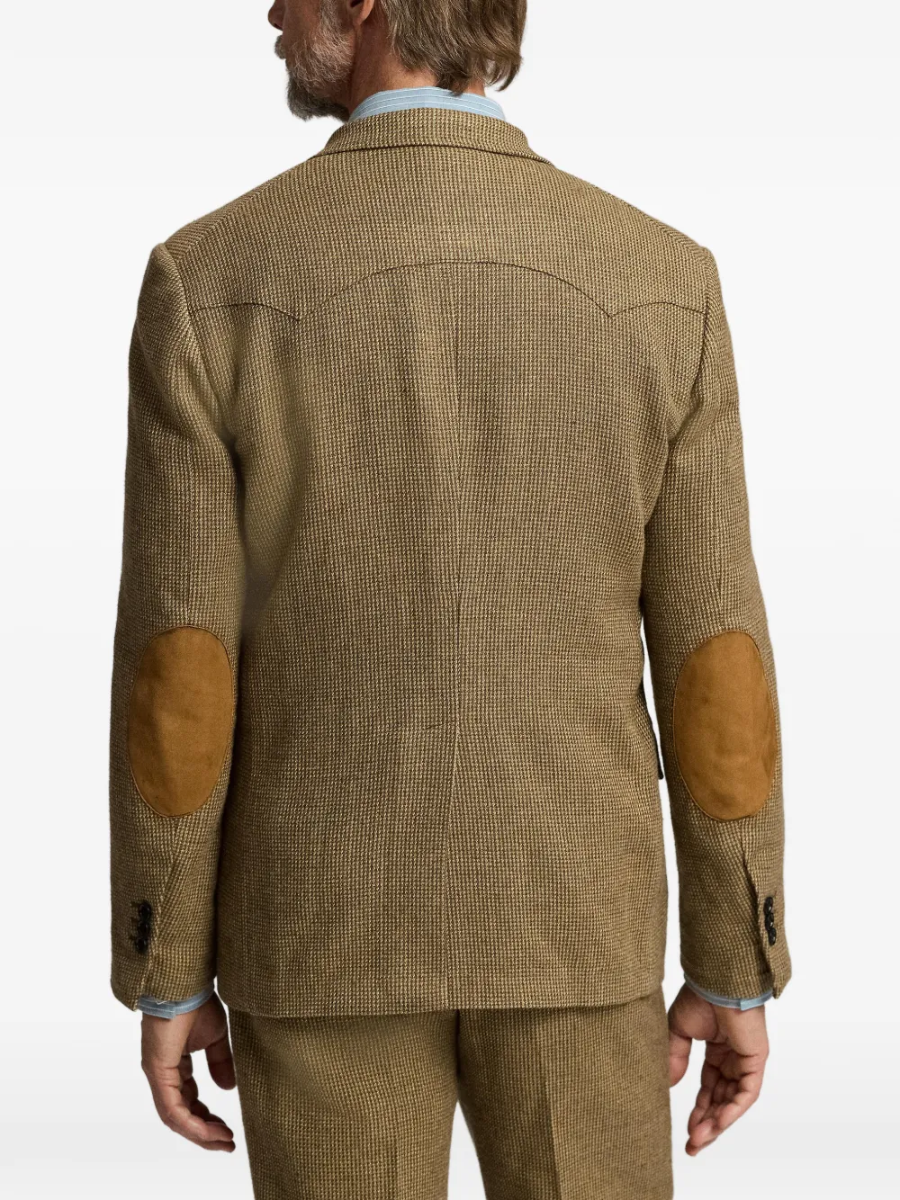  Ralph Lauren Rrl Plaid-pattern Blazer - Brown 