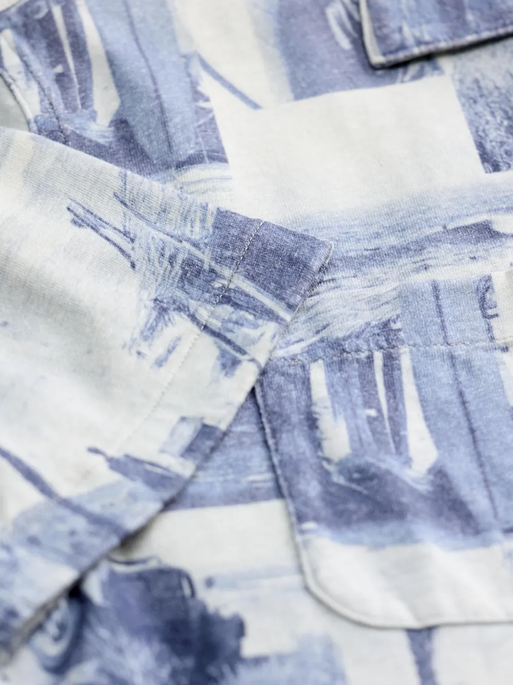 Ralph Lauren RRL Overhemd met grafische print Blauw