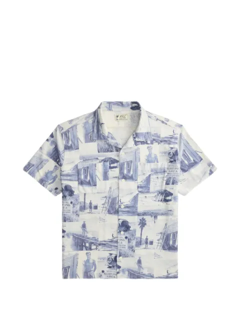 Ralph Lauren RRL graphic-print short-sleeve shirt