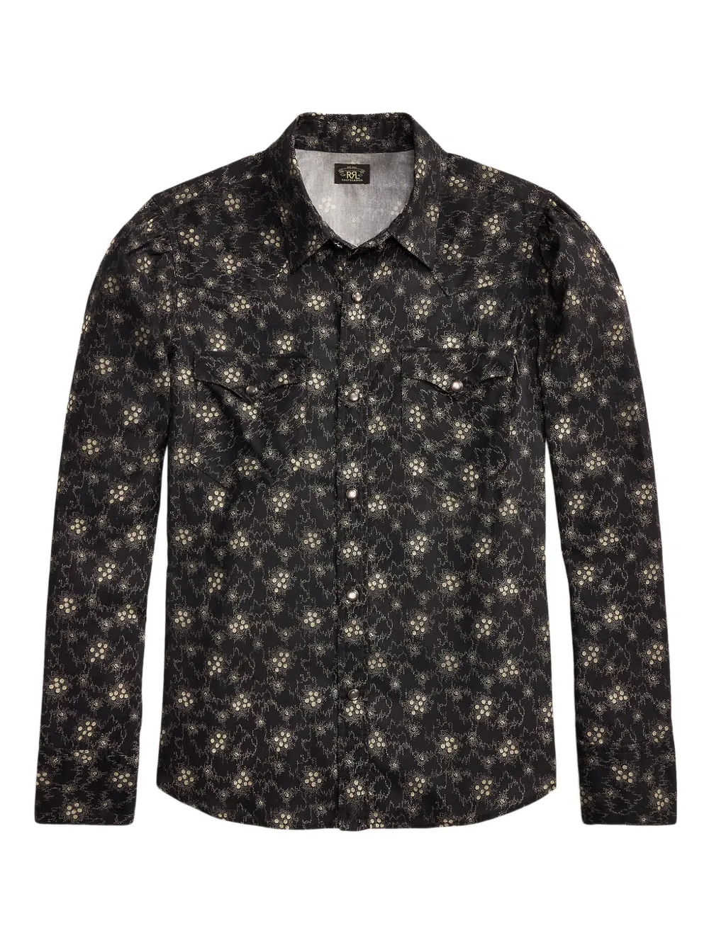 Ralph Lauren RRL Hemd mit Print - Schwarz
