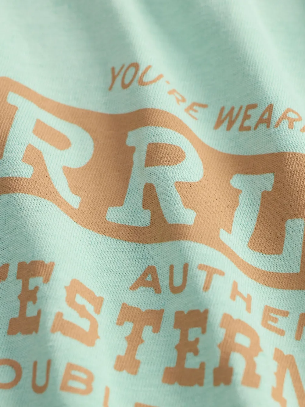 Ralph Lauren RRL T-shirt met grafische print Groen