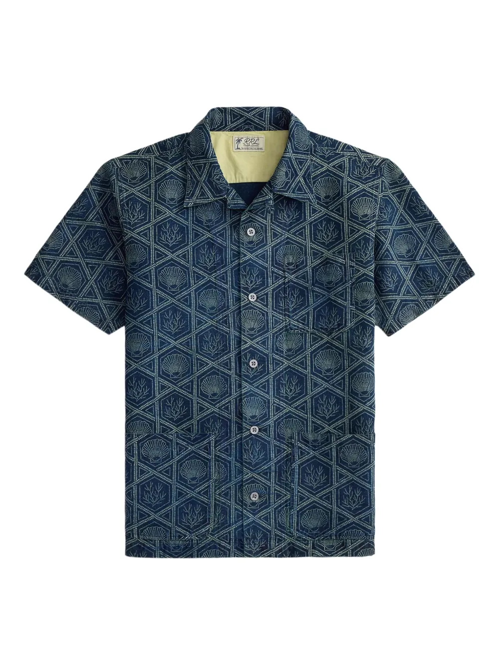 Ralph Lauren RRL Camicia con stampa - Blu