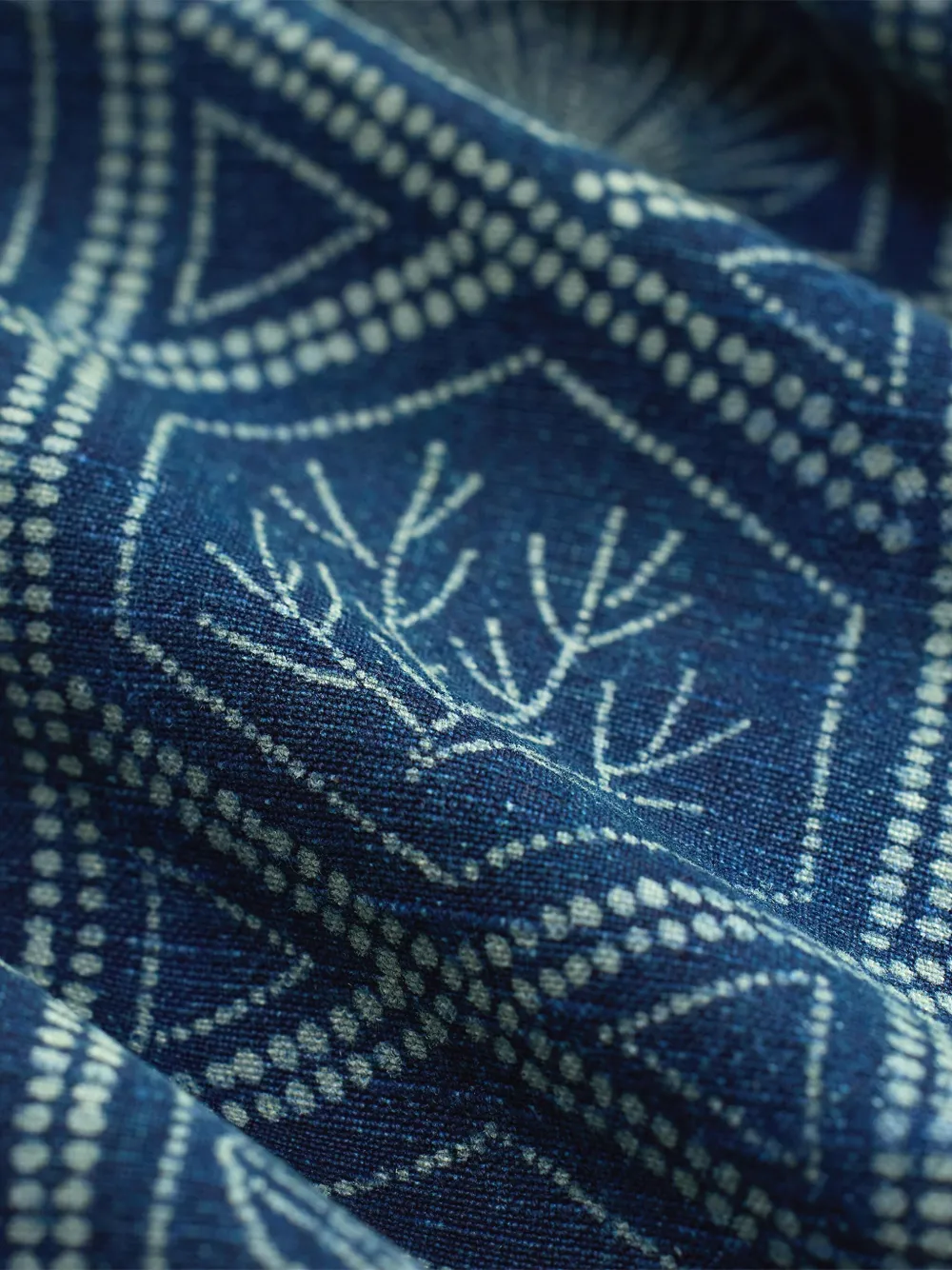 Ralph Lauren RRL Overhemd met schelpenprint Blauw