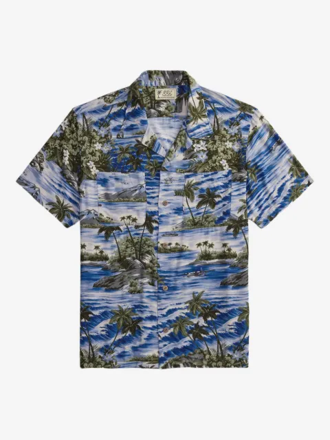 Ralph Lauren RRL camisa manga corta estampada